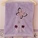 Lilac Garden Boa Blanket