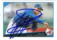 Jair Jurrjens Autographed/Hand Signed Baseball Card (Atlanta Braves)