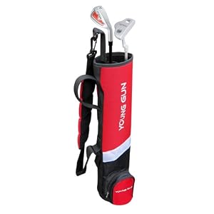 Young Gun BIRDIE RED Junior golf club set & bag for kids Ages 9-11 RH