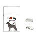 Chrome flip top lighter! Wick, flint and fluid fuel lighter. Measures 2.25"(H) x 1.5"(W) x 0.5"(D).Comes in a gift tin box.The image is printed directly onto the metal and coated with a top quality, waterproof enamel to insure long wear. FOR THE TRUE PORTUGUESE WATER DOG LOVER!