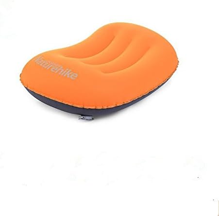 IsPerfect Outdoor Sports Ultralight Camping Travel Inflating Pillow,Comfortable for Hiking Backpacking Picnic,Orange