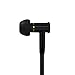 Aircom A1 Anti-Radiation Hollow Air Tube Stereo Ear Buds Pro Earphones Stereo Hands-Free Headset Headphones Built-in MIC with 3.5mm Jack for iPhone Samsung Mobile Phones (Black) - US Patent # 6453044