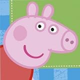 Peppa Pig Blue Napkins, pack of 16