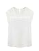 Face N Face Women's Silk Chiffon Short Sleeve Summer Shirt Ladies Tops Blouses