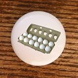 FOOD CARTON OF EGGS DRAWER PULLS KNOBS