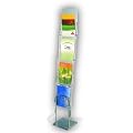 11146 Klappbarer Prospekthalter Katalogst�nder Prospektst�nder + Rucksacktasche
