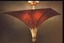 Light Amber ELK Lighting Valenciana Semi Flush Ceiling Mount