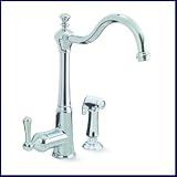 Single Handle Kitchen Faucet with Sprayer