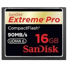 Sandisk Compact Flash Speicherkarte Extreme Pro 16GB 90MB Edition (Retailverpackung)