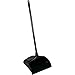 Rubbermaid Commercial Executive Series Lobby Pro Dustpan with Long Handle, Black (FG253100BLA)