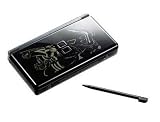 DS Lite System Pokemon Limited Edition Black Onyx with Pearl Pokemon logos - Official Nintendo Refurbished
