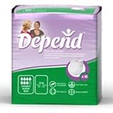Depend Pants Super Small/Medium Female - 18 x 4 Packs (72 pants)