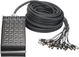 Dayton 244X-100 24 x 4 Snake XLR Returns 100 ft.