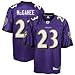 Reebok NFL Equipment Baltimore Ravens #23 Willis McGahee Purple Replica Jersey
