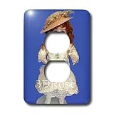 Collectible Dolls - Kestner Doll - Light Switch Covers - 2 plug outlet cover