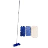 Starfiber Pro Microfiber Mop ScrubbyDoo 6 piece kit Compact Mop 12"