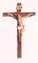 12 Inch Fontanini Woodtone Crucifix 250