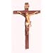 12 Inch Fontanini Woodtone Crucifix 250
