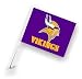 Minnesota Vikings Two Sided Car Flag