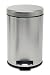 simplehuman CW1113 1-3/5-Gallon Mini Round Step Can, Brushed Stainless