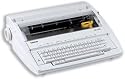 Brother AX100 Electronic Typewriter Compact - Color: Biege