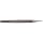 Nicholson Hand File, American Pattern, Rasp Cut, Half-Round