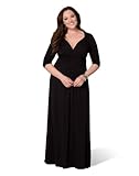 Desert Rain Maxi Dress (3x, Black Noir)