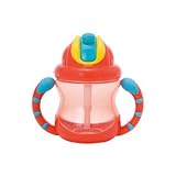 Nuby 色別!レッド ツインハンドル・フリップイットマグ