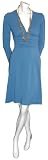 Susana Monaco Gather Dress 23 Blue Jay