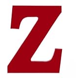 8-Inch Wall Hanging Wood Letter Z Red