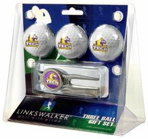 Tennessee Tech Golden Eagles 3 Ball Golf Gift Pack With Kool Tool