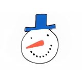 The Die Cut Store Snowman Face Die Cut