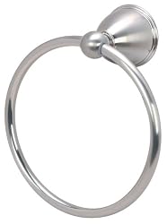 Hardware House 387811 Astor Towel Ring, Satin Nickel
