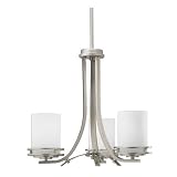 Hendrik Nickel 19 Wide 3-Light Chandelier