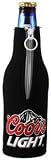 Coors Light Beer Bottle Suit Koozie Huggie Cooler