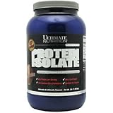 ULTIMATE NUTRITION PROTEIN ISOLATE CHOCOLATE 3LB, 3.4 Tub
