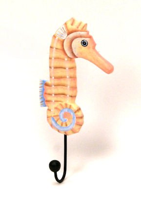 Sea Horse Wall Mounted Bath Towel Coat Hook