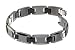 Tungsten & Black Ceramic Men's Bracelet