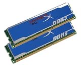 31dtkl2aYPL. SL160  Kingston Hyper X Blu 8 GB (2x4GB Modules) 1600MHz DDR3 Non ECC CL9 XMP Desktop Memory   KHX1600C9D3B1K2/8GX
