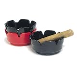 Black Astray Cigar Tray - 4'' (1 Dozen Unit)