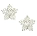 Jewelry : Lds Round Diamond Star Design Earrings 1.91cttw