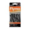 Genuine Flymo Plastic Lawnmower Blades x 6 FLY014