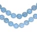 Blue Aquamarine Natural 10mm Smooth Round Beads Strand 15.75"