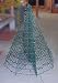 Green Crab Pot - Pre-Lit Wire Christmas Tree ( Foldable )