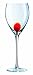 BHL Luminarc Drip Wine Glass, Red, 35 cl, Set of 4