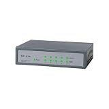 Belkin Gigabit 5-Port (With Uk PSU) Network  Switch
