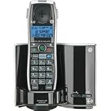 GE DECT 6.0 Black Premier Single Handset Cordless Phone with Goog-411 and Caller ID (28811FE1)