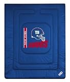 New York Giants Locker Room Full/Queen Bed Comforter (86x86) NFL