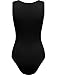 FPT Womens Sleeveless Lace Trim Seamless Bodysuit