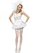 3PC Bride Like a Virgin Sexy Holiday Party Costume